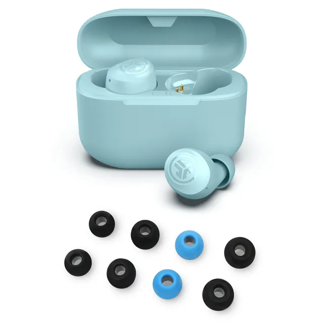 jlab-go-pop-true-wireless-earbuds-light-blue-mit-cloud-foam-tips-geschenkset image 1