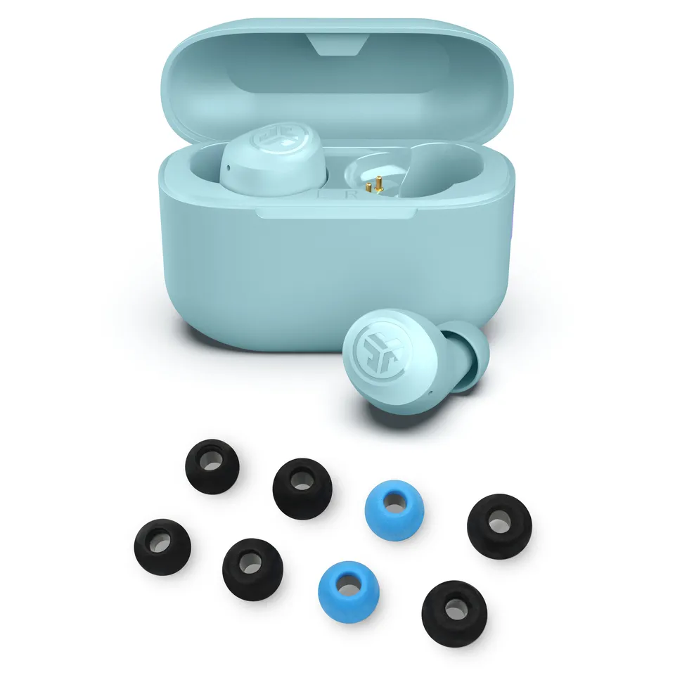 jlab-go-pop-true-wireless-earbuds-light-blue-mit-cloud-foam-tips-geschenkset image 1