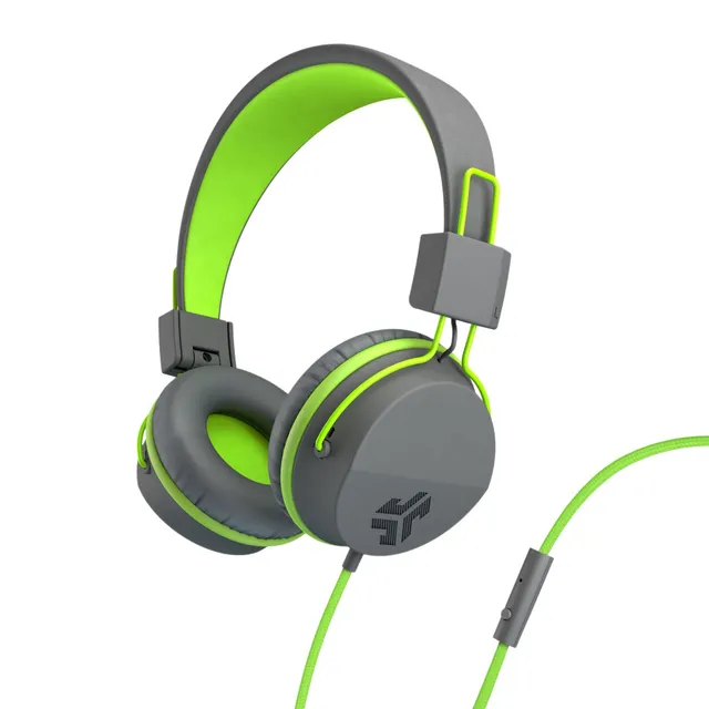 jlab-neon-wired-on-ear-kopfh-rer-graphite-lime image 1