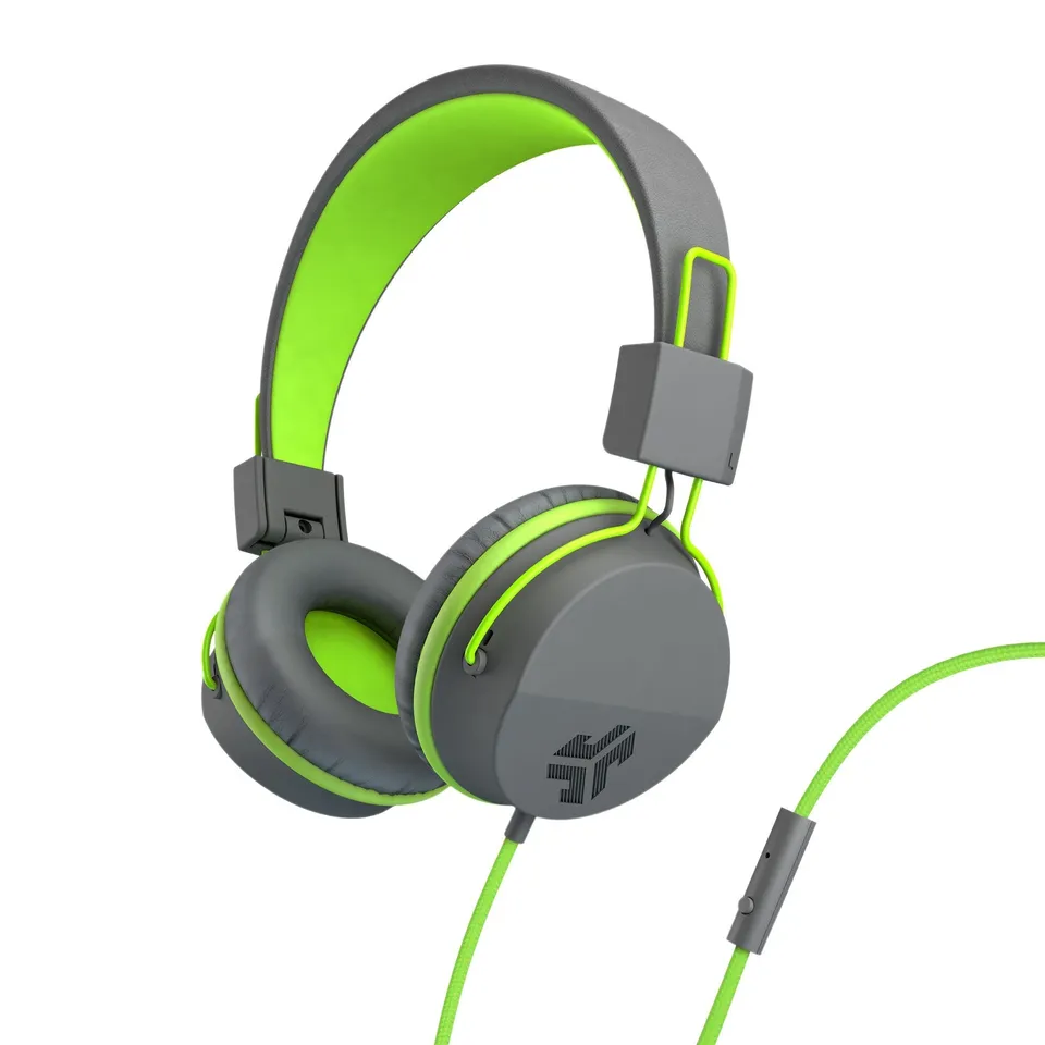 jlab-neon-wired-on-ear-kopfh-rer-graphite-lime image 1