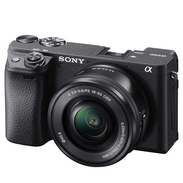 sony-alpha-6400-aps-c-spiegellose-systemkamera-mit-16-50mm-power-zoom-objektiv image 1