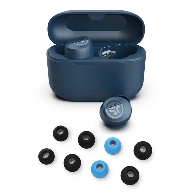 jlab-go-pop-true-wireless-earbuds-navy-mit-cloud-foam-tips-geschenkset image 1