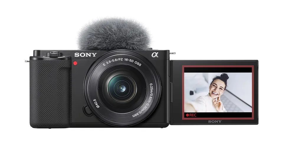 sony-zv-e10-systemkamera-mit-16-50mm-objektiv-aps-c-4k-video-schwenkbares-displa image 1