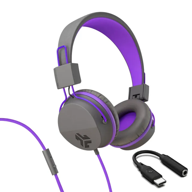 jlab-jbuddies-studio-on-ear-kopfh-rer-f-r-kinder-graphite-violet image 1