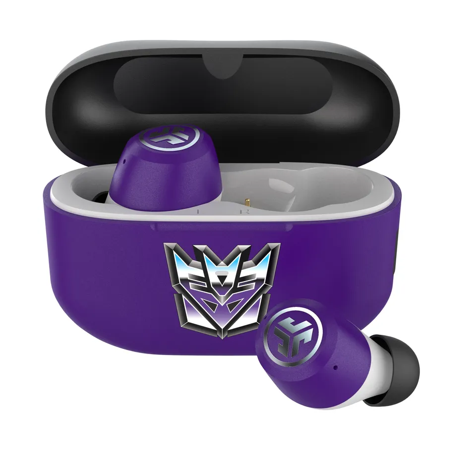 jlab-transformers-jbuds-anc-3-true-wireless-earbuds-decepticons-edition image 1