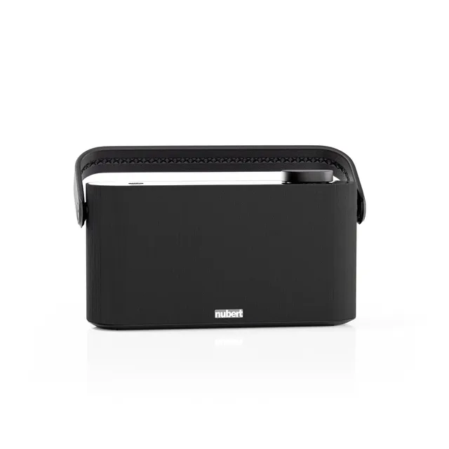 nubert-nugo-one-bluetooth-lautsprecher-schwarz-24h-akku-dab-ukw-radio-2-9-ips-di image 1
