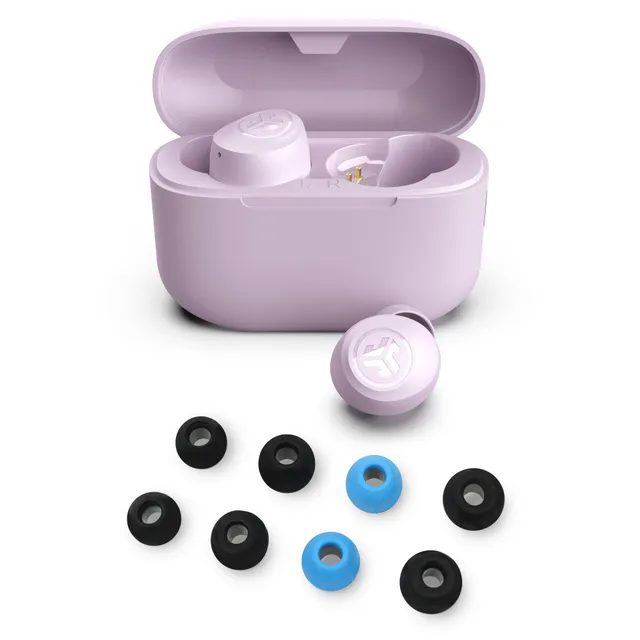 jlab-go-pop-lilac-true-wireless-earbuds-mit-cloud-foam-tips-geschenkset image 1