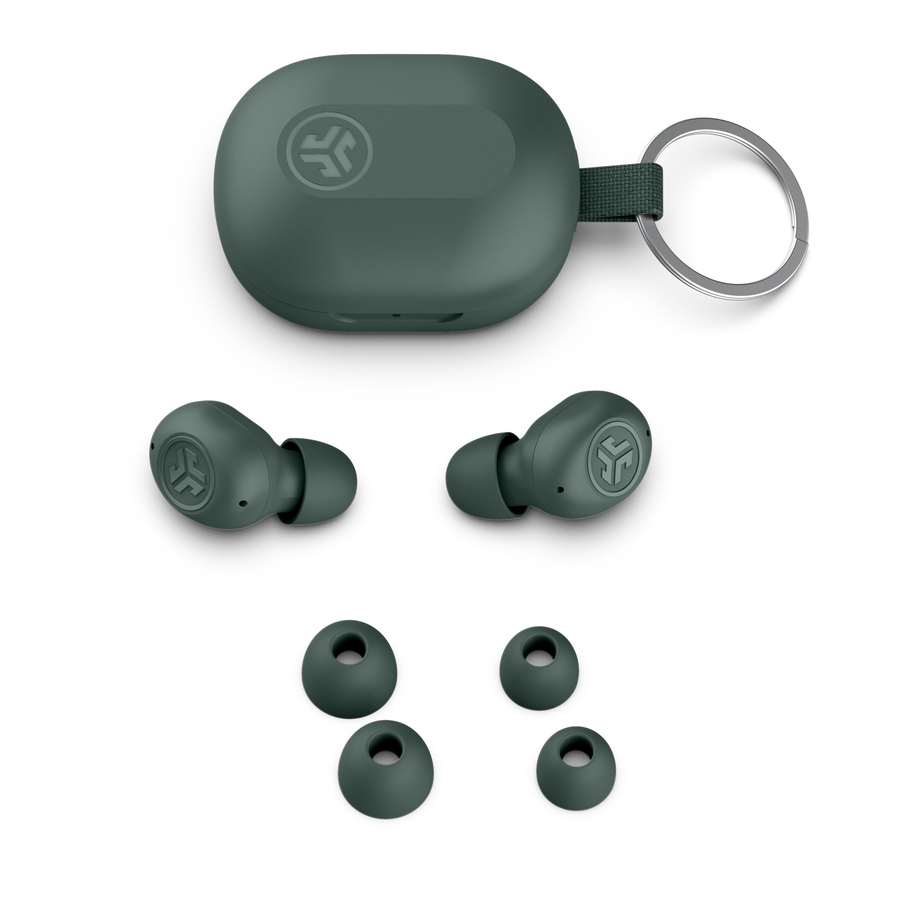 jlab-jbuds-mini-true-wireless-earbuds-sage-gray image 8