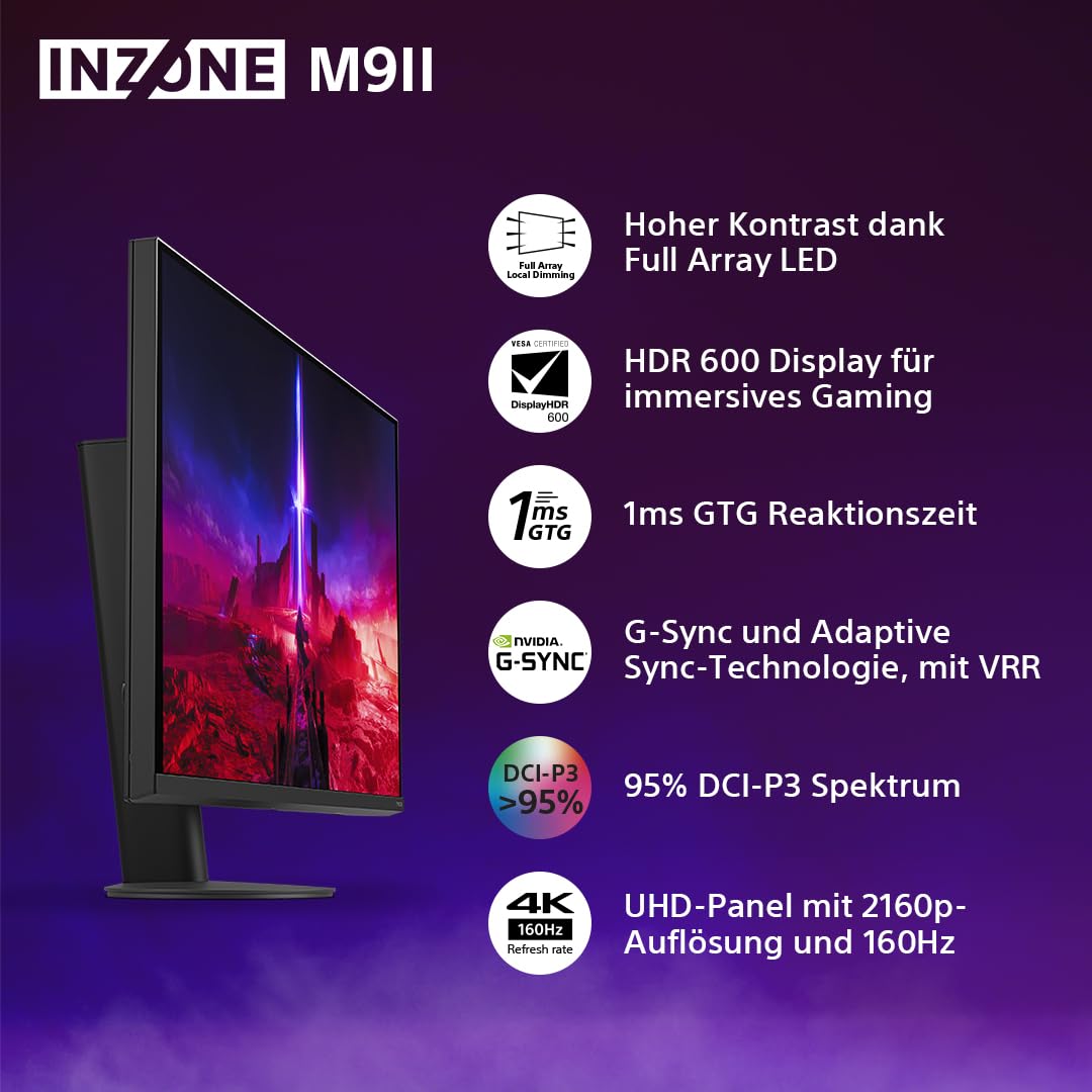 sony-inzone-m9ii-27-zoll-4k-uhd-gaming-monitor-160hz-1ms-full-array-led-g-sync image 2