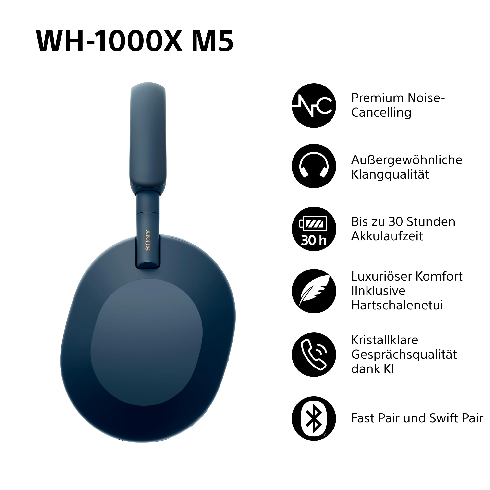 sony-wh-1000xm5-kabellose-over-ear-kopfh-rer-mit-noise-cancelling-midnight-blue image 2