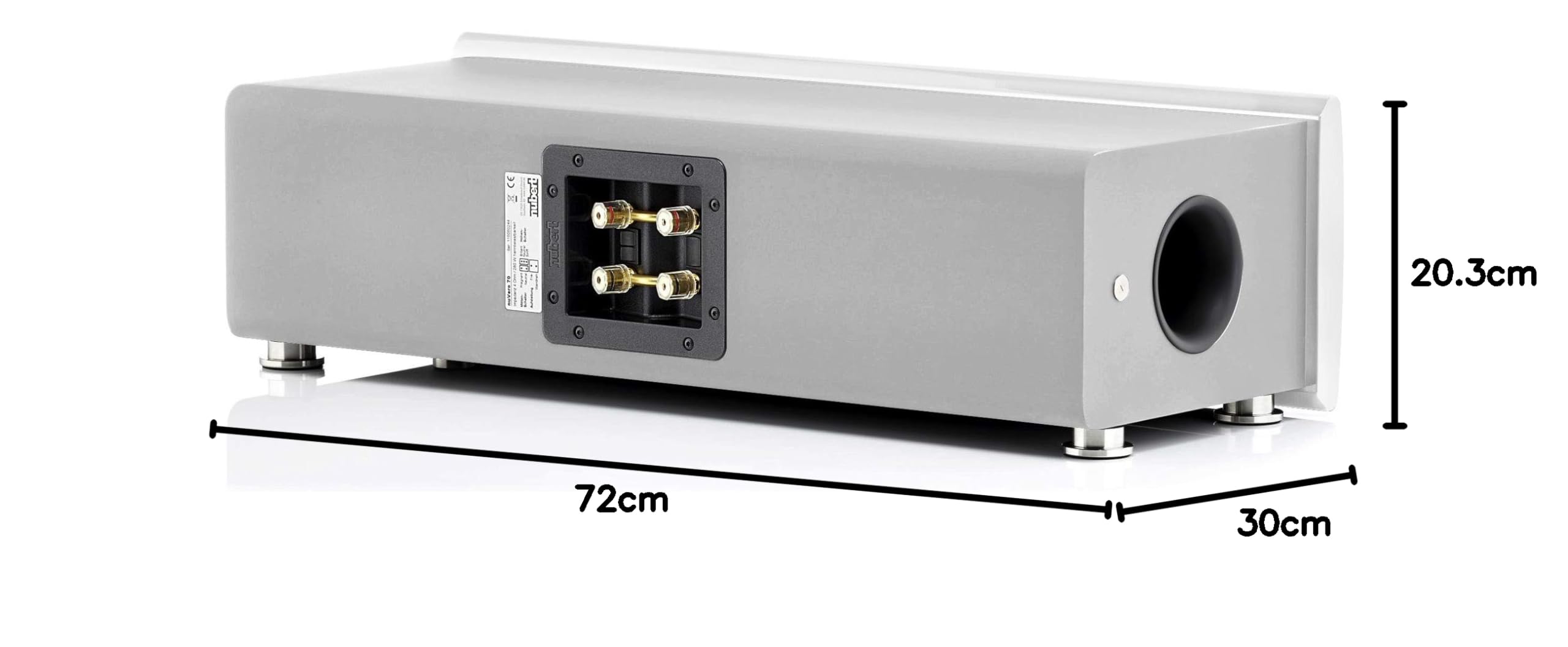 nubert-nuvero-70-wei-er-centerlautsprecher-3-wege-passivlautsprecher-f-r-klare-s image 8
