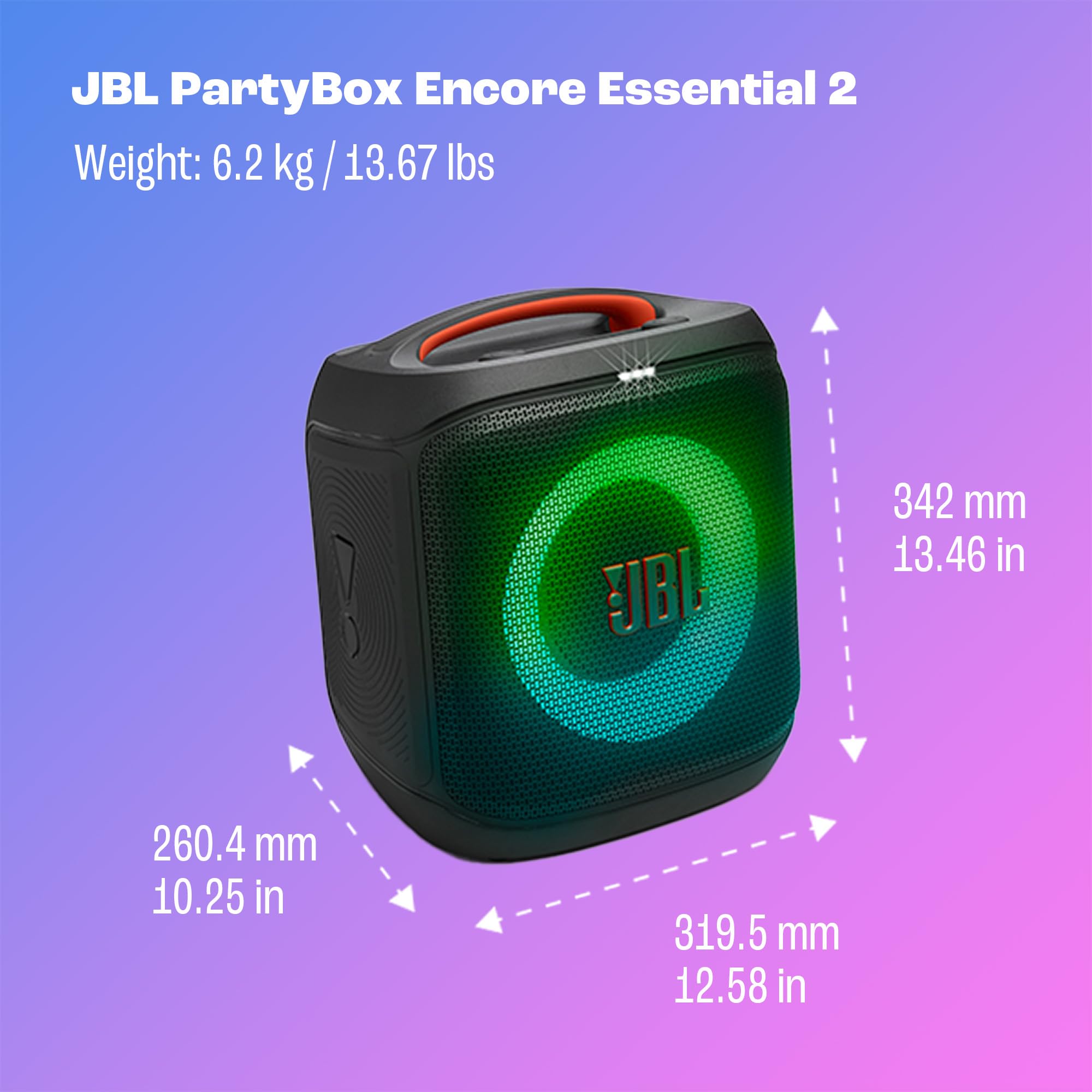 jbl-partybox-encore-essential-2-kabelloser-bluetooth-partylautsprecher-mit-mikro image 2