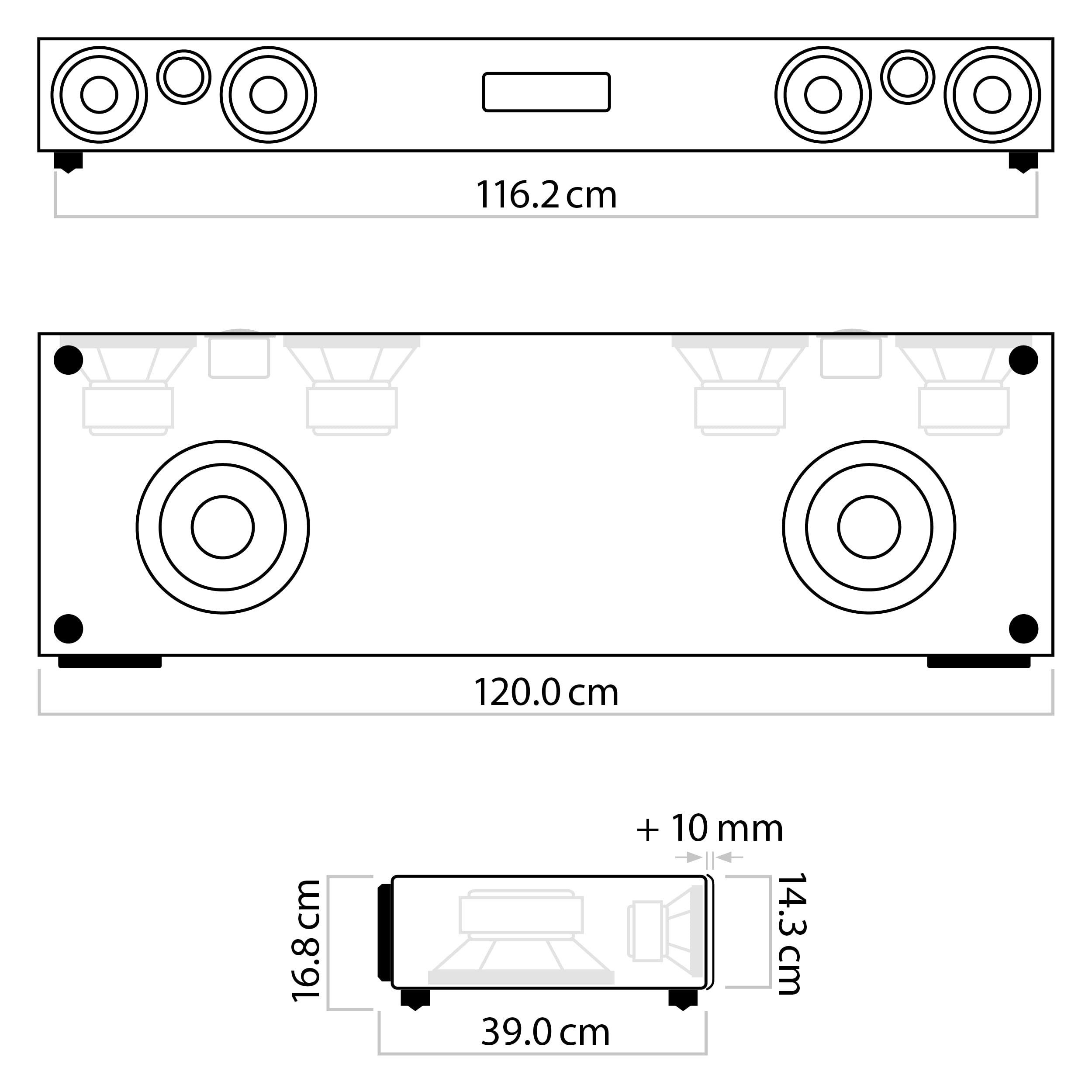 nubert-nupro-xs-8500-rc-soundbar-schwarz-aktive-soundplate-mit-dolby-atmos-und-a image 8