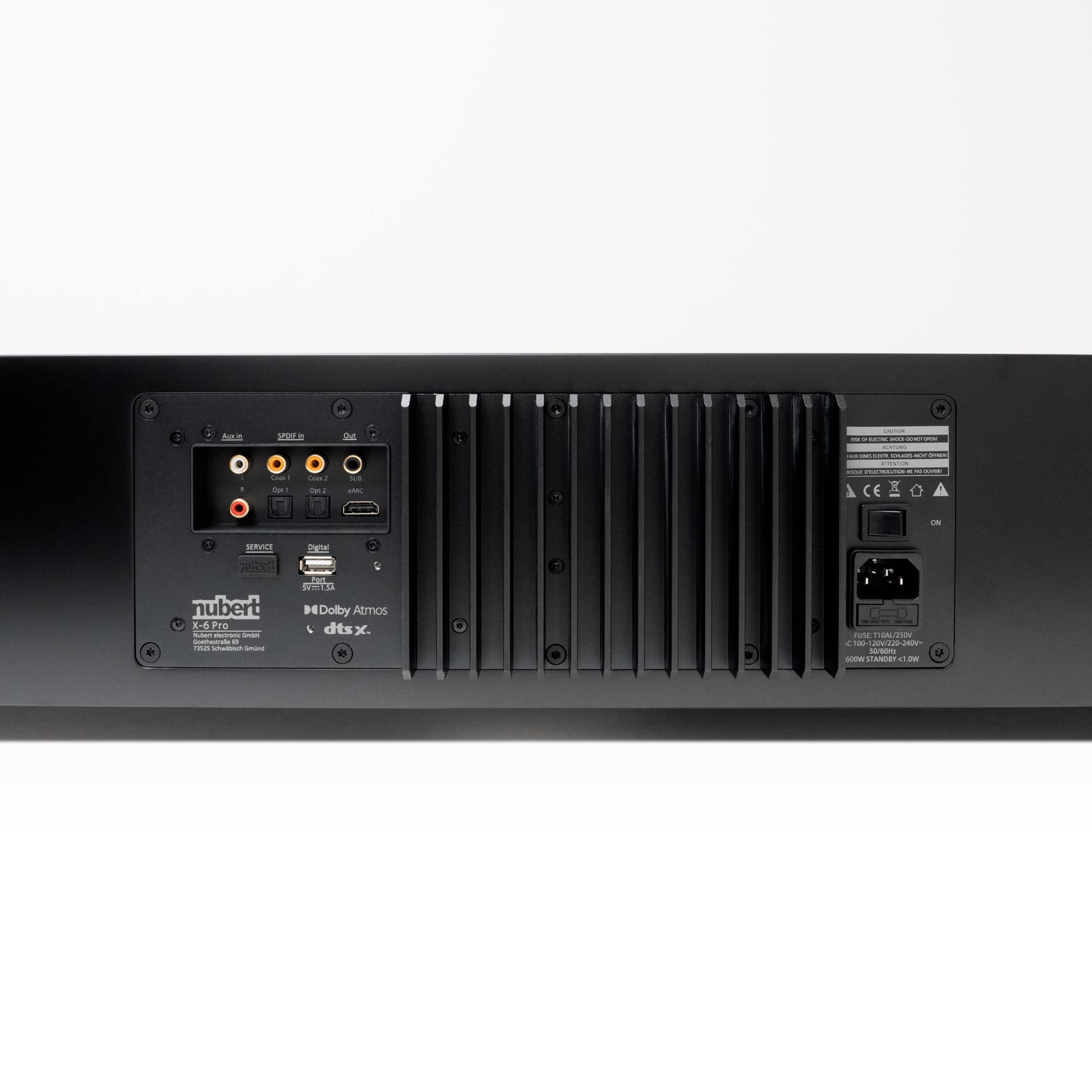 nubert-nupro-xs-8500-rc-soundbar-schwarz-aktive-soundplate-mit-dolby-atmos-und-a image 4