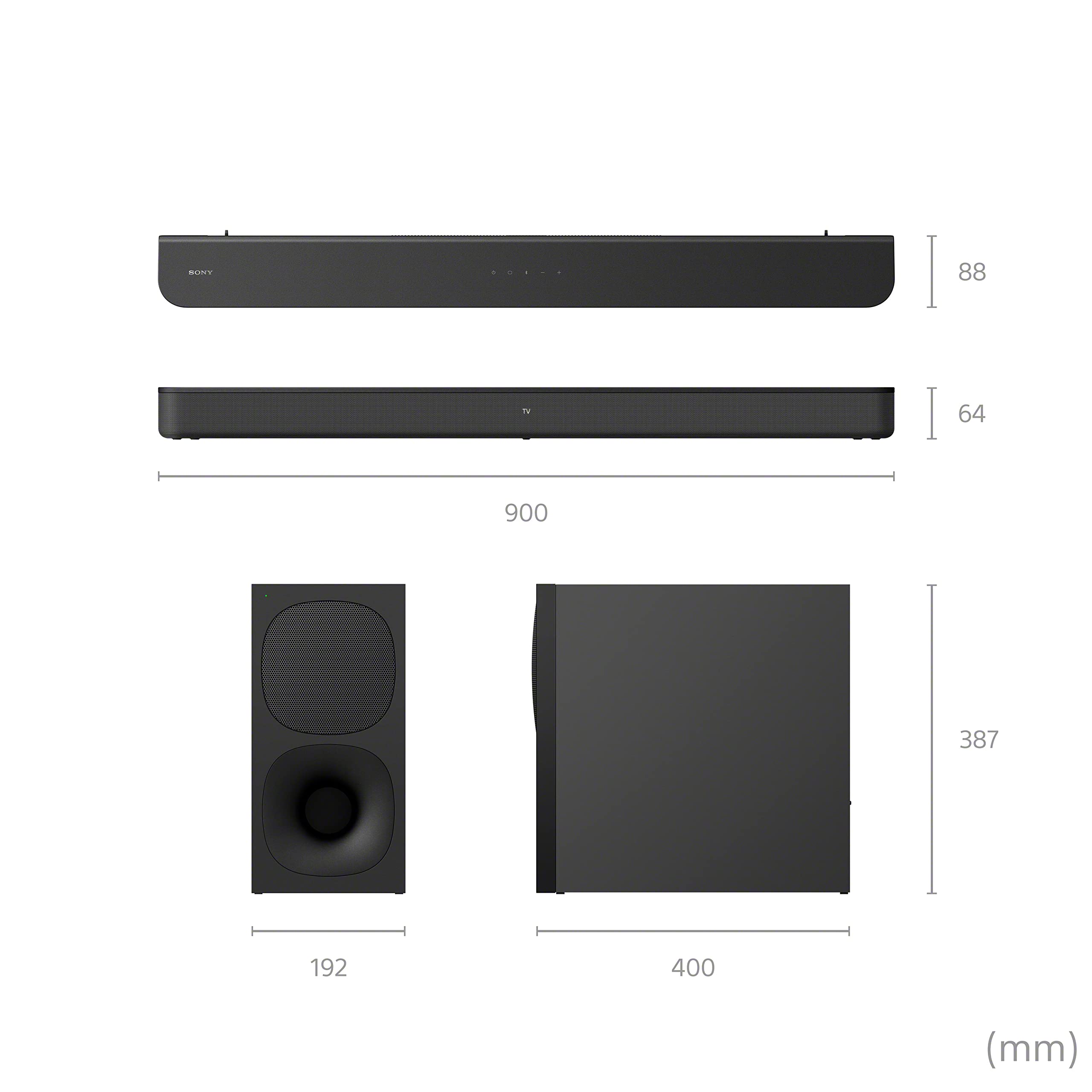 sony-ht-s400-2-1-kanal-330w-soundbar-mit-kabellosem-subwoofer image 3