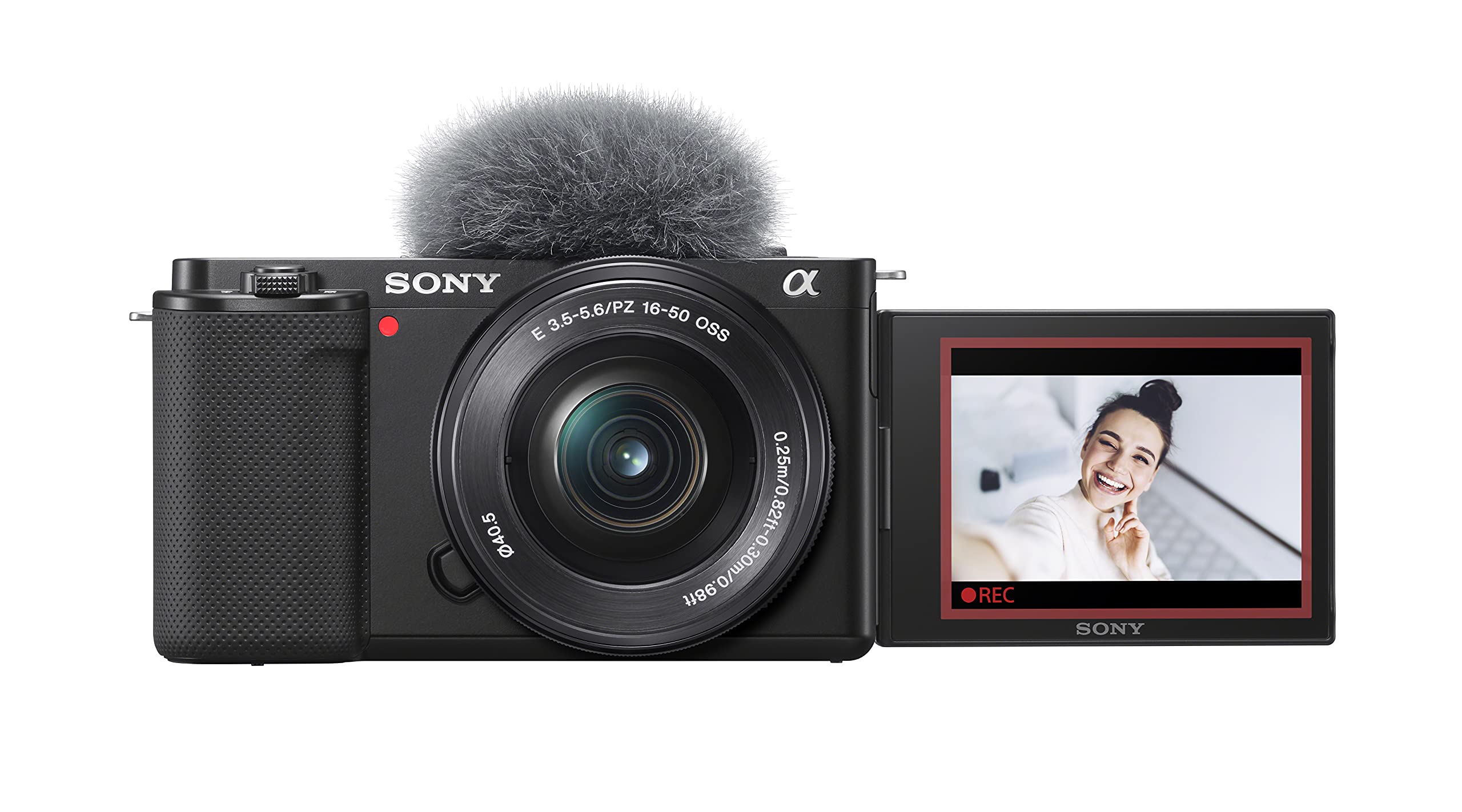 sony-zv-e10-systemkamera-mit-16-50mm-objektiv-aps-c-4k-video-schwenkbares-displa image 1