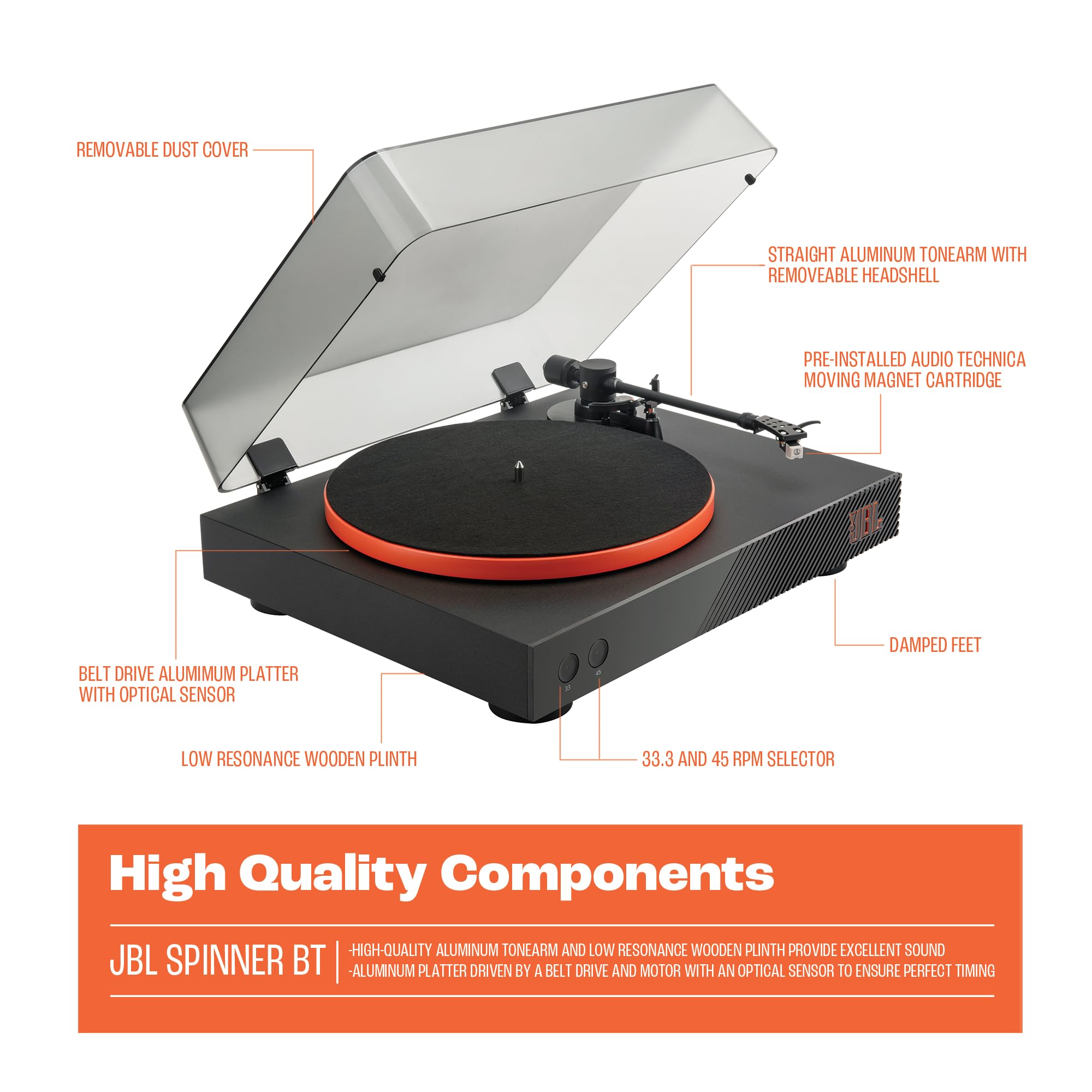 jbl-spinner-bt-schallplattenspieler-mit-bluetooth-aptx-hd-schwarz-und-orange image 7