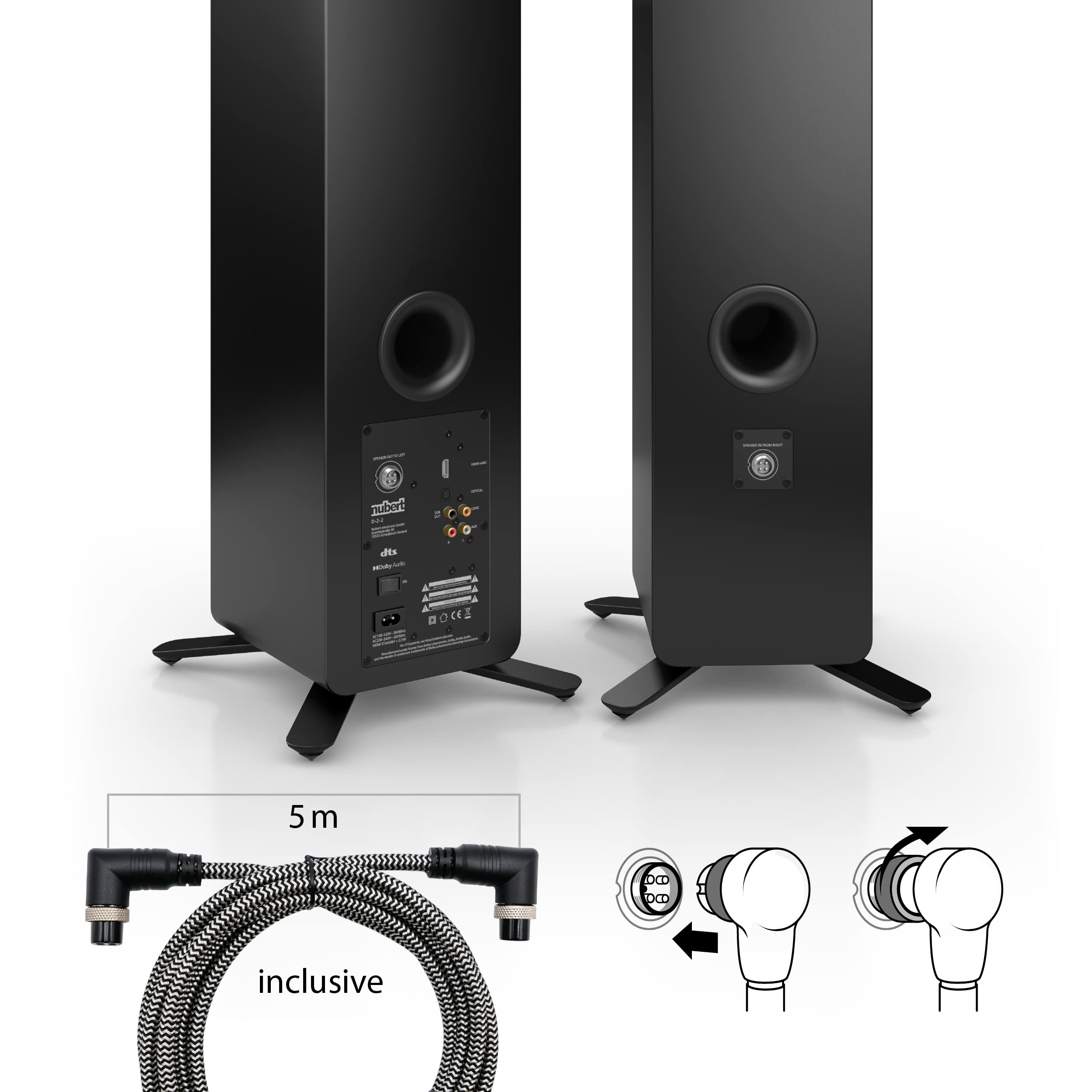 nubert-nupro-sp-500-aktiv-lautsprecherpaar-schwarz-2-st-ck-3-wege-hdmi-earc image 4