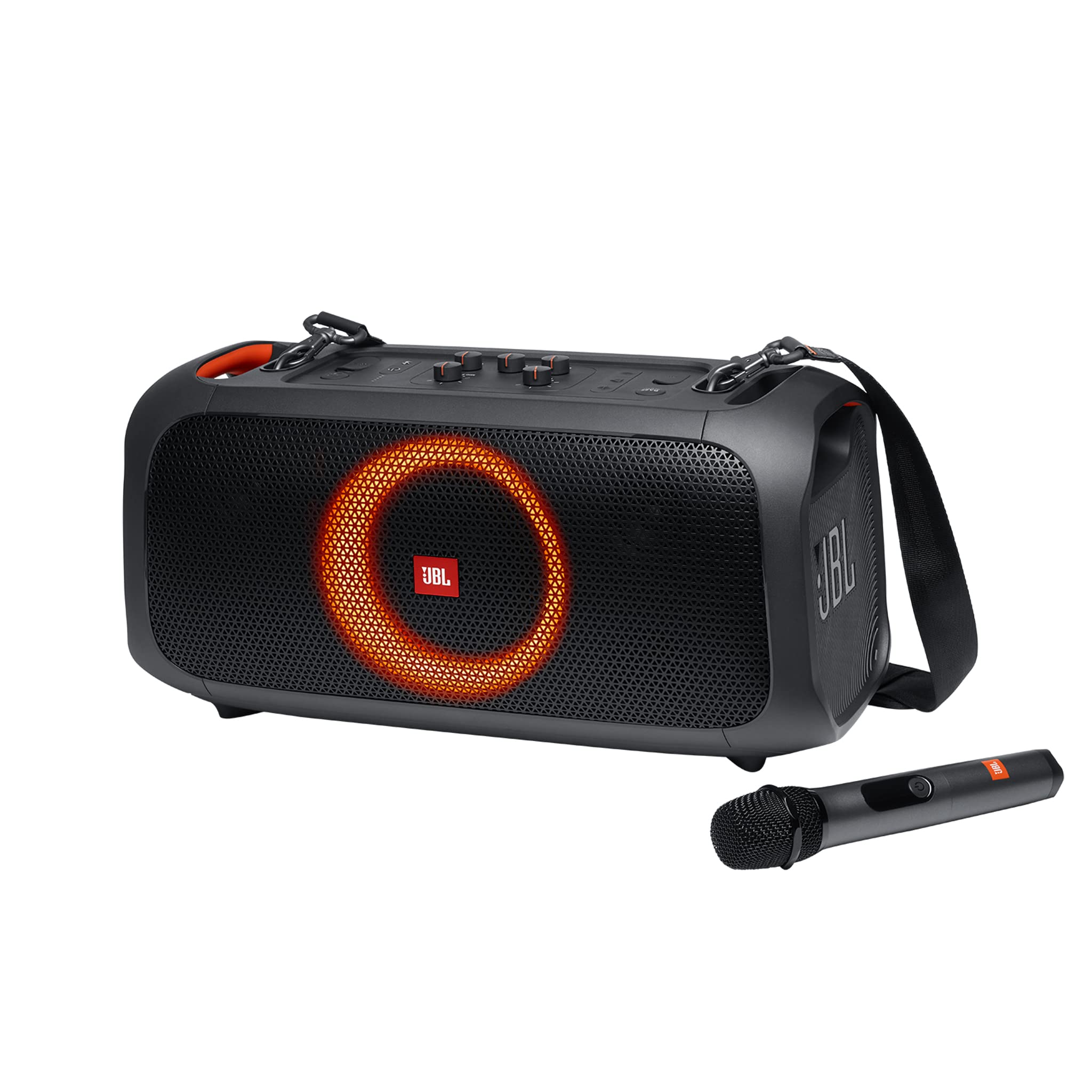 jbl-partybox-on-the-go-tragbarer-bluetooth-party-lautsprecher-mit-lichteffekten- image 1