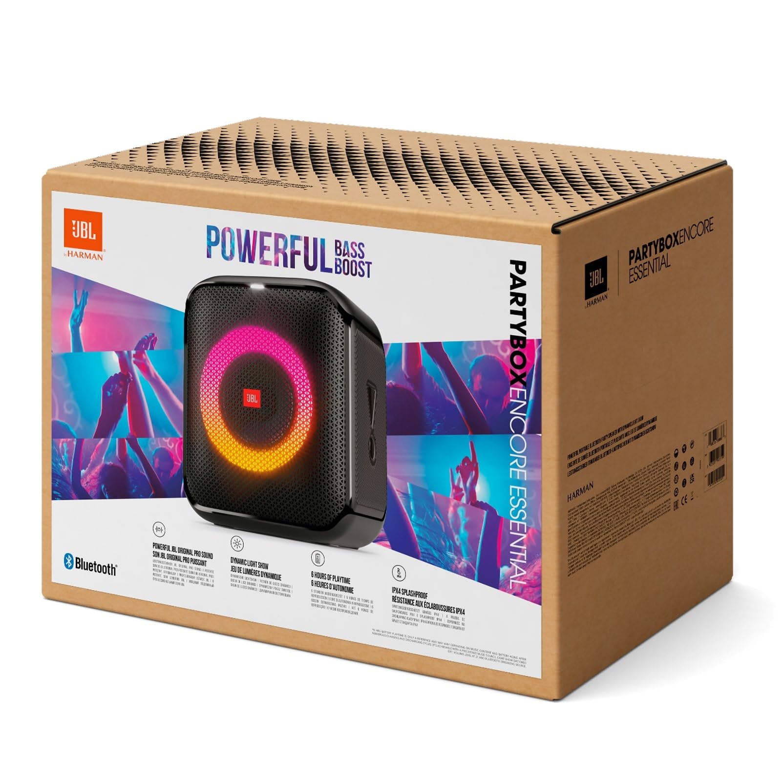jbl-partybox-encore-tragbarer-party-lautsprecher-mit-lichtshow-ipx4-100w-10h-akk image 7