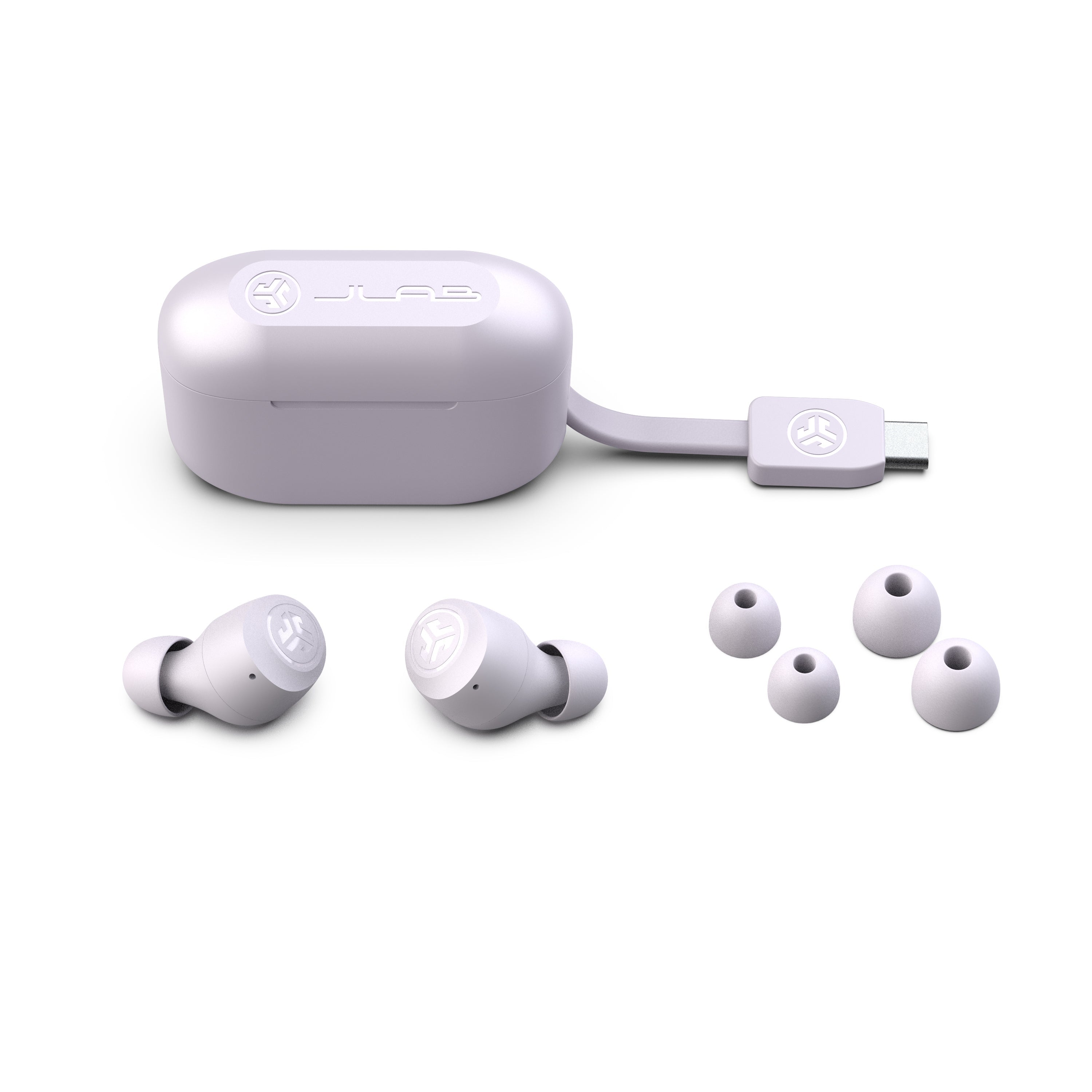 jlab-go-pop-lilac-true-wireless-earbuds-mit-cloud-foam-tips-geschenkset image 5