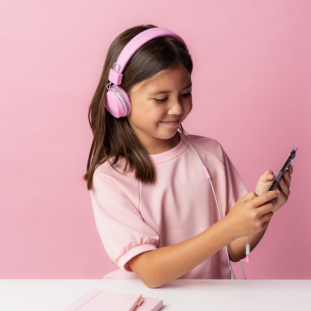 jlab-jbuddies-studio-on-ear-kinderkopfh-rer-kabelgebunden-pink-grau image 2