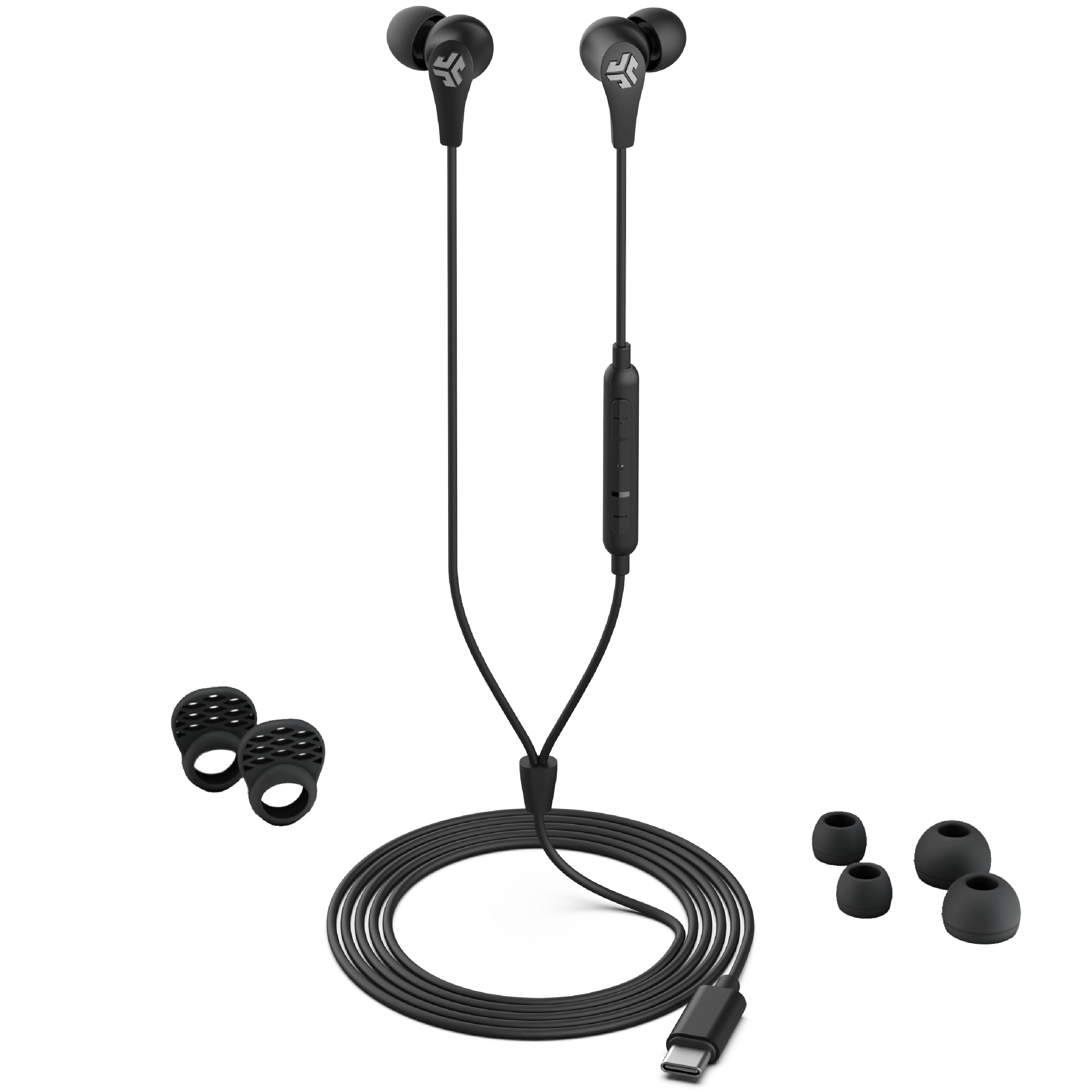 jlab-jbuds-pro-usb-c-wired-earbuds-schwarz image 7