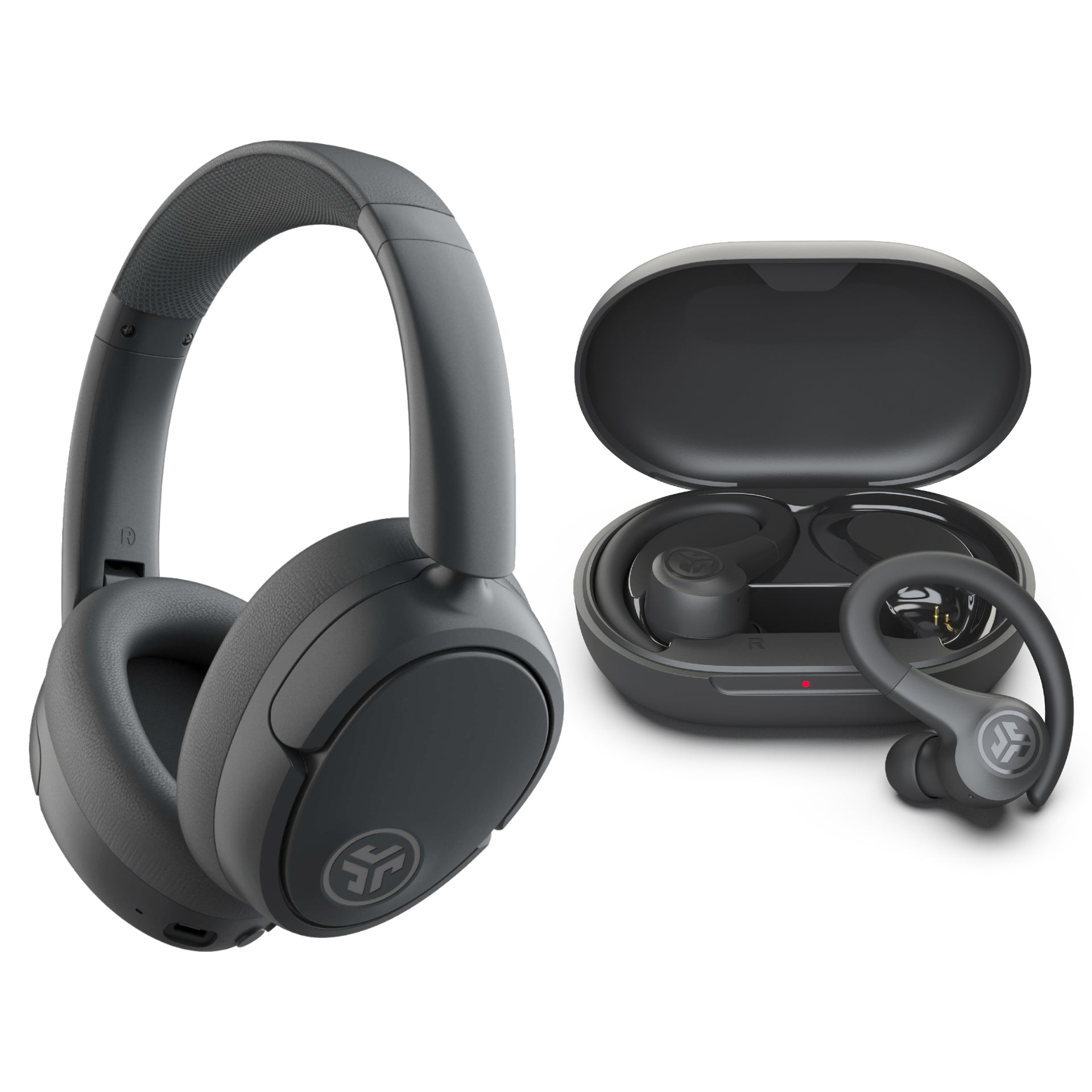 jlab-jbuds-lux-kopfh-rer-graphite-jlab-go-sport-earbuds-graphite-bundle image 1