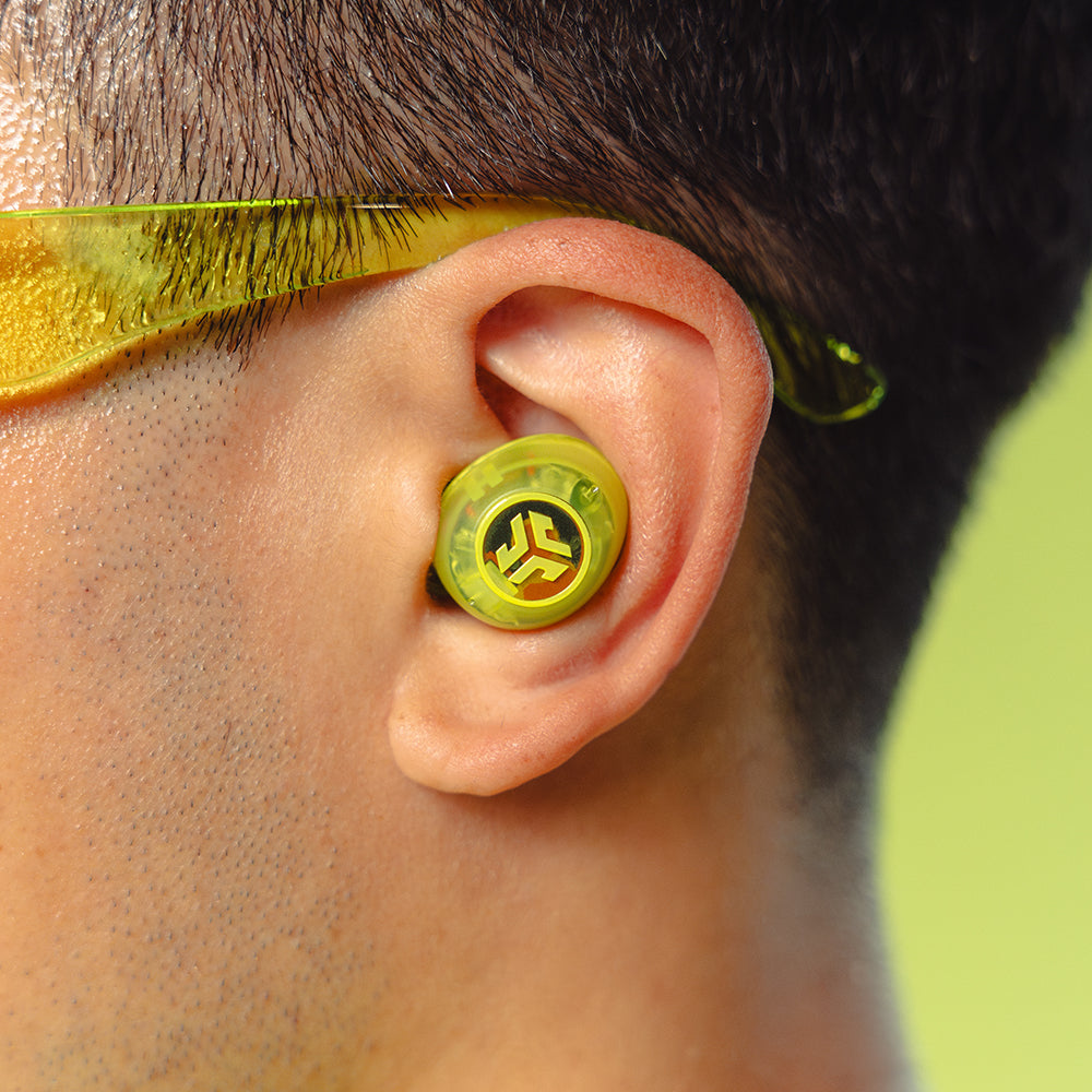 jlab-go-pop-anc-transparent-neon-green-cloud-foam-tips-true-wireless-earbuds-mit image 7