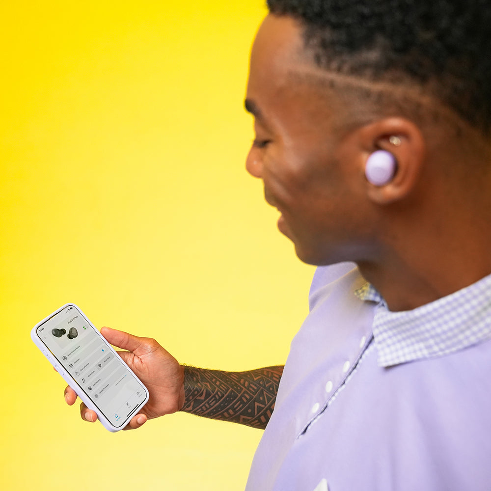 jlab-go-pop-lilac-true-wireless-earbuds-mit-cloud-foam-tips-geschenkset image 2