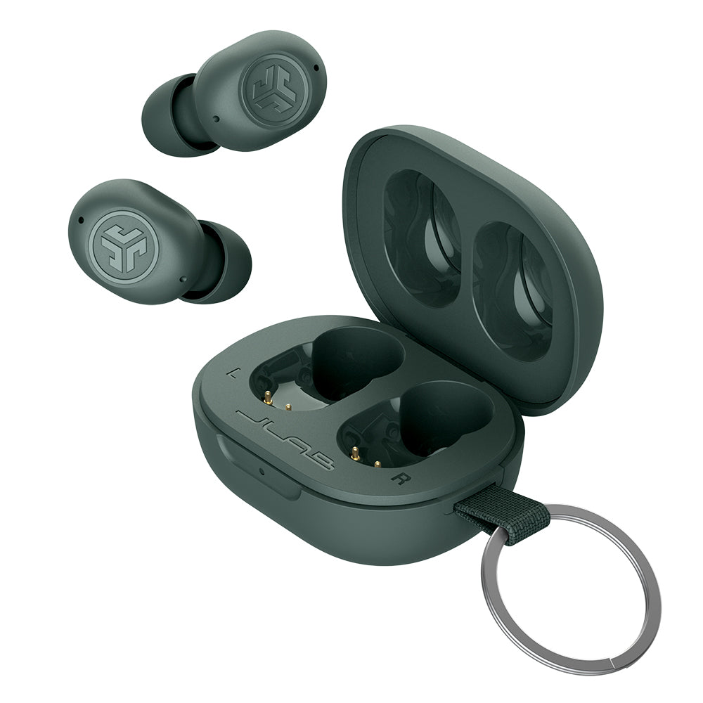 jlab-jbuds-mini-true-wireless-earbuds-sage-gray image 4