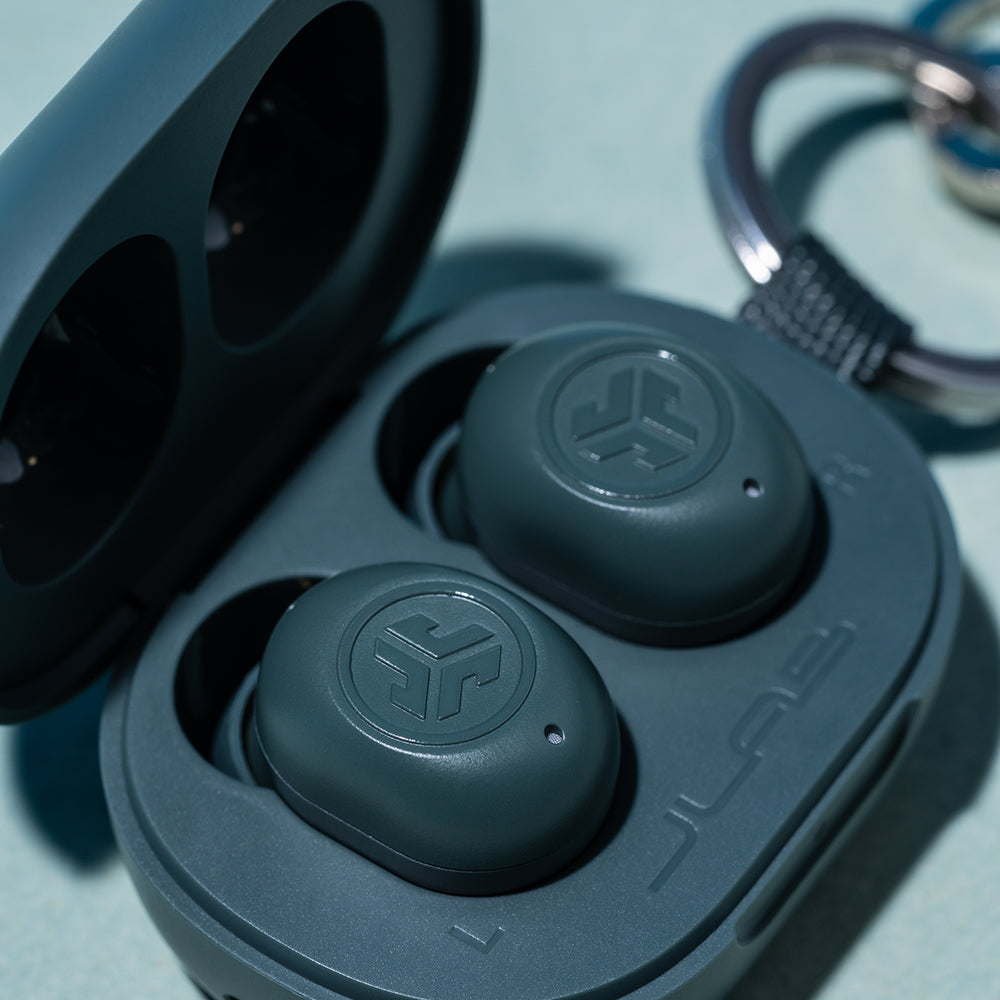 jlab-jbuds-mini-true-wireless-earbuds-sage-gray image 7