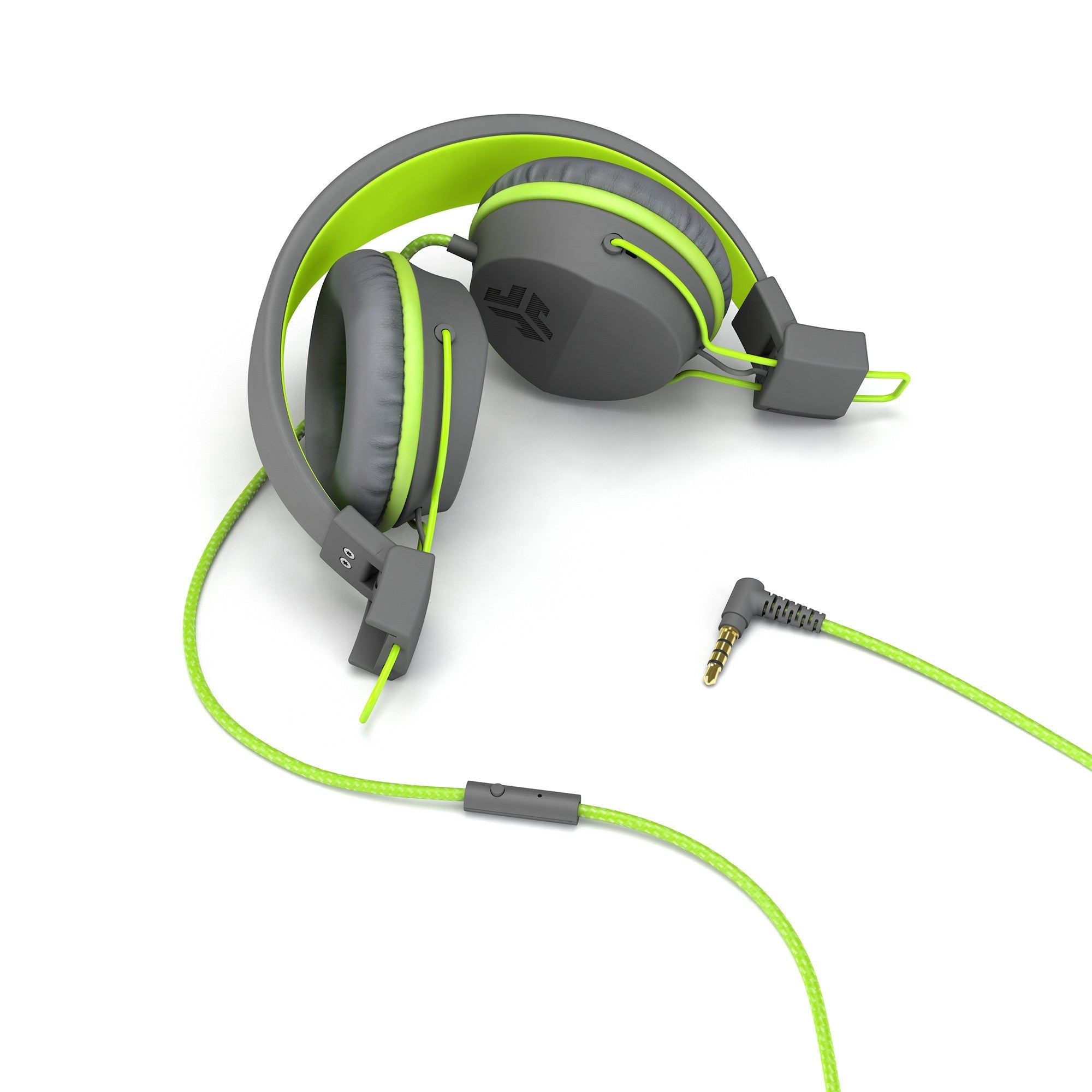 jlab-neon-wired-on-ear-kopfh-rer-graphite-lime image 2