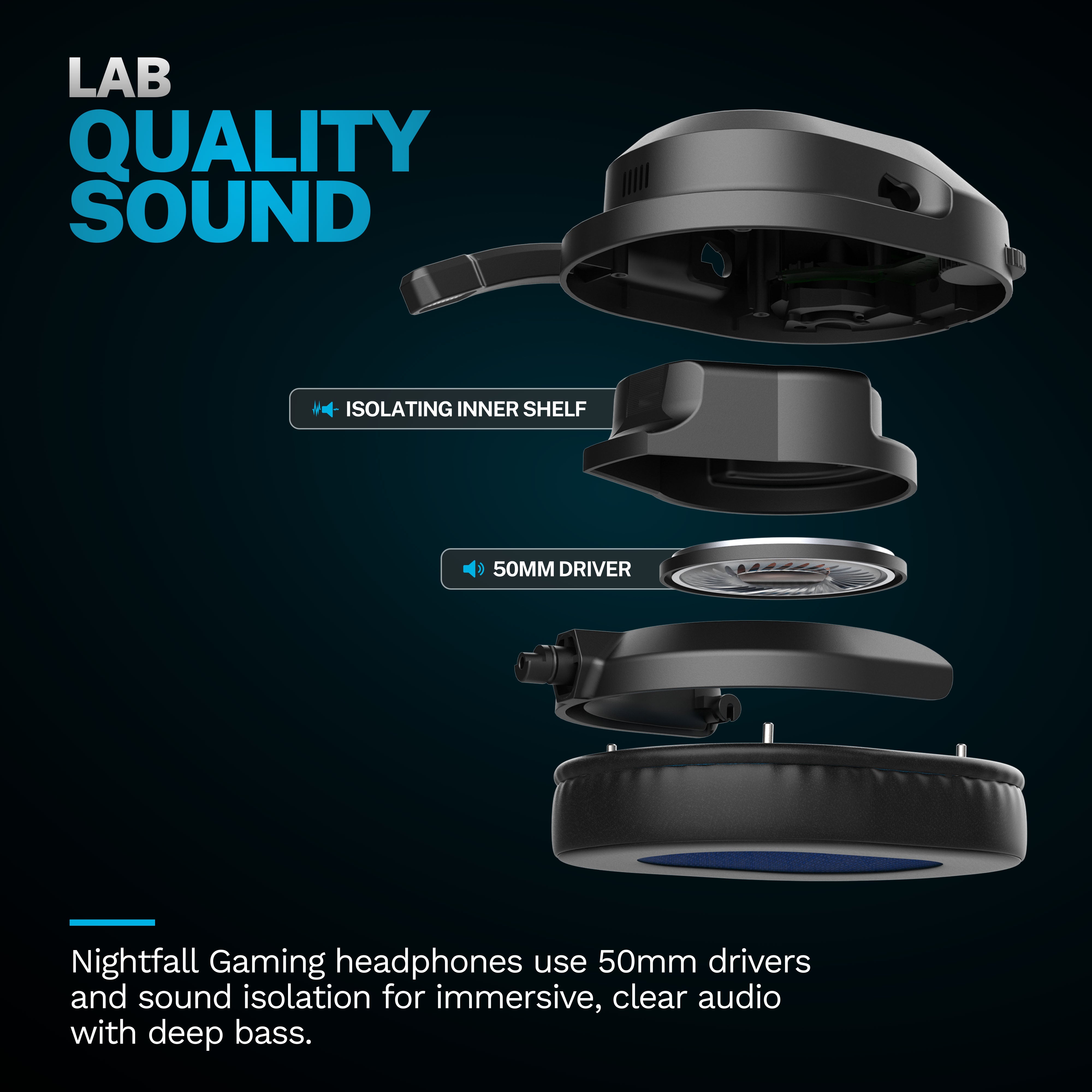 jlab-nightfall-wireless-gaming-headset-schwarz image 5