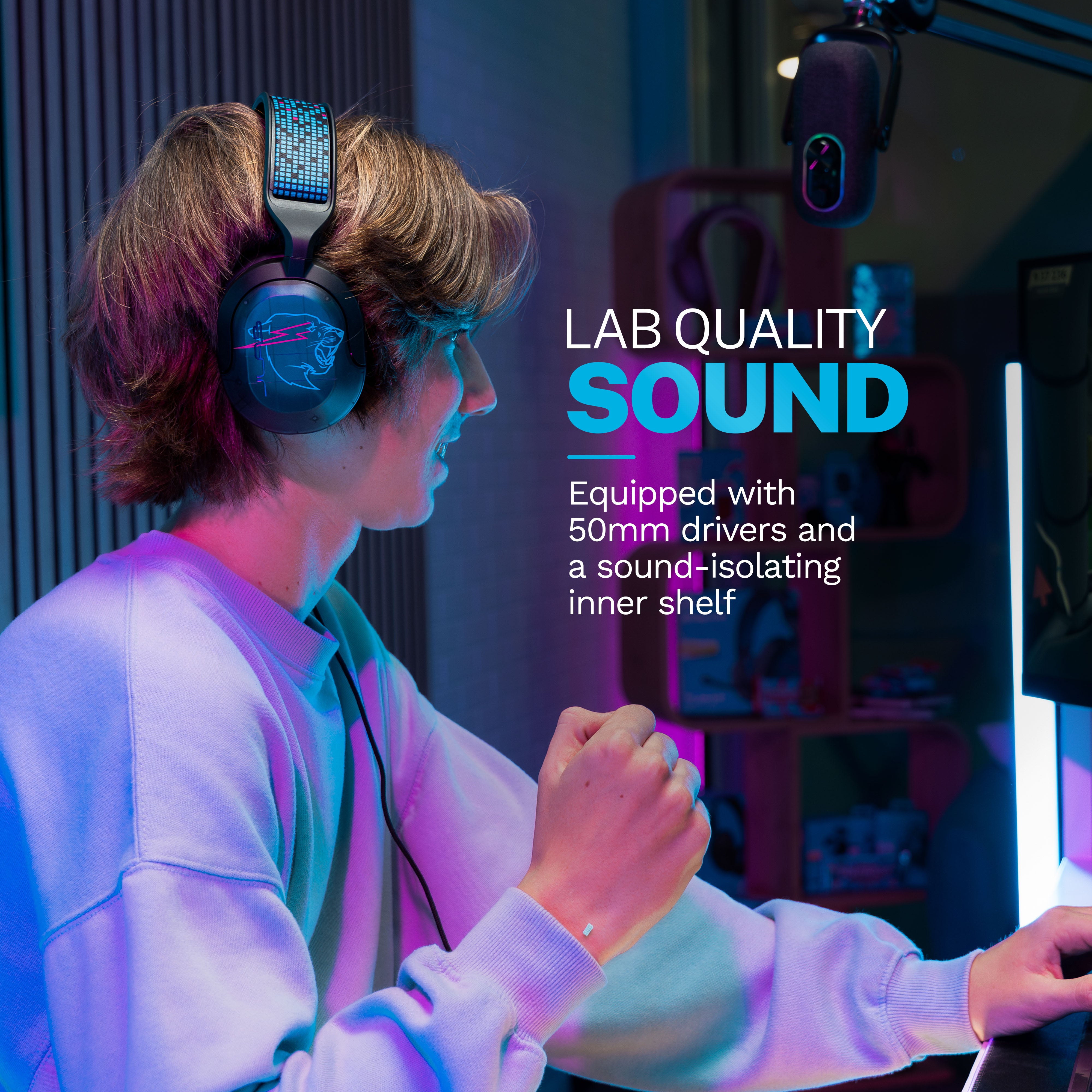 jlab-mrbeast-gaming-headset-schwarz-kabelgebundenes-over-ear-headset-mit-mikrofo image 4