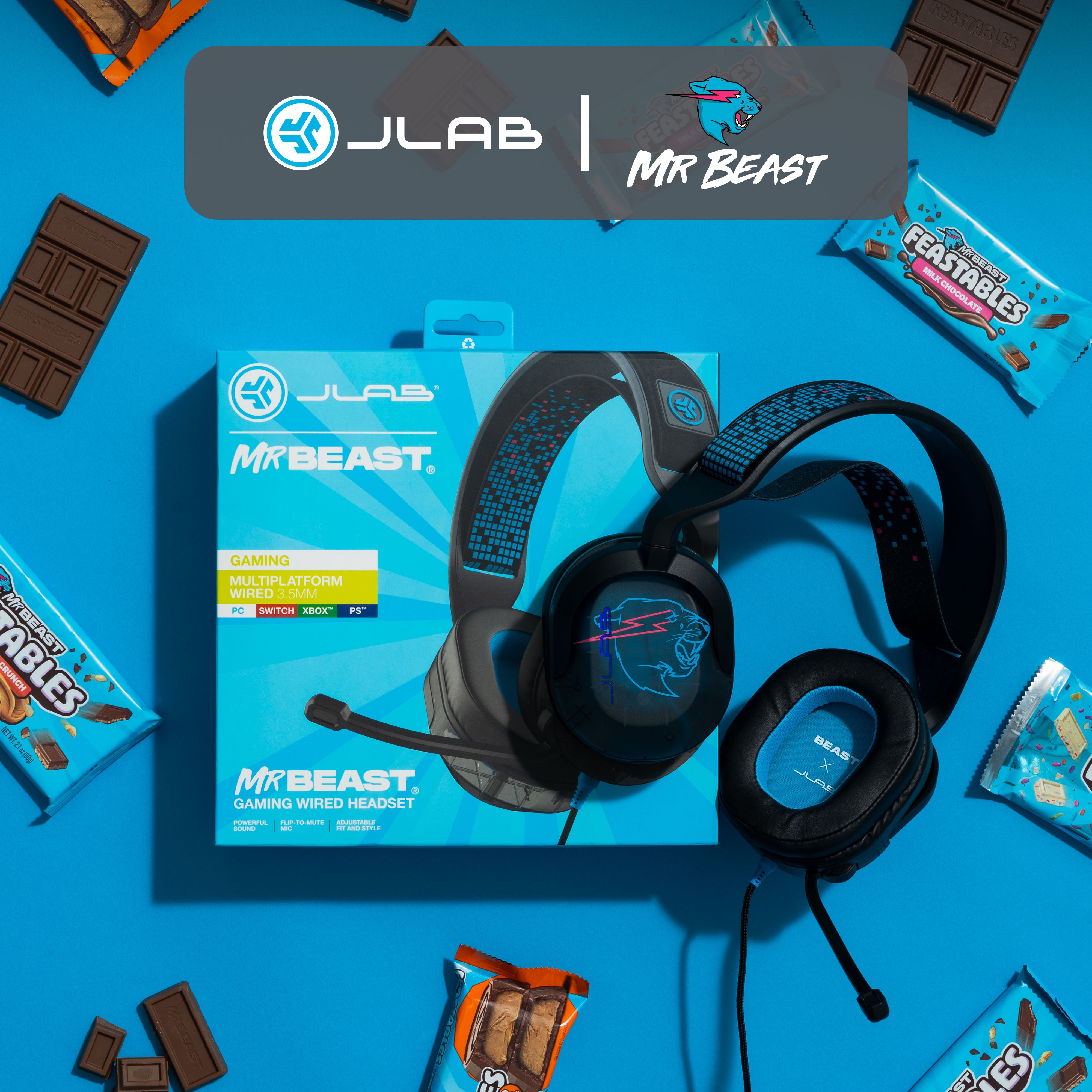 jlab-mrbeast-gaming-headset-schwarz-kabelgebundenes-over-ear-headset-mit-mikrofo image 2