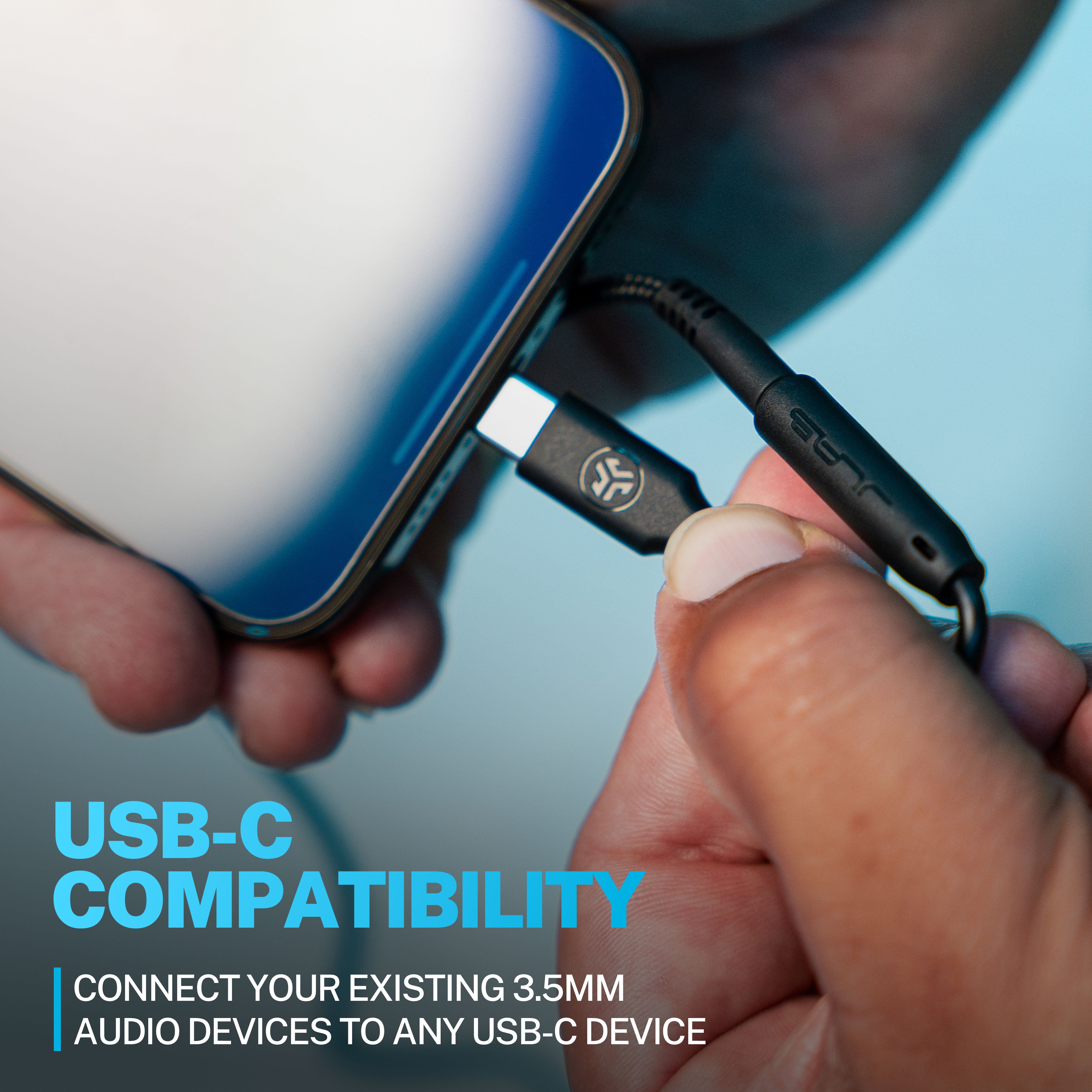 jlab-usb-c-auf-3-5-mm-adapter-schwarz image 4